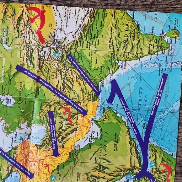 Map of Israel and Armageddon site of the battle of Armageddon map - Picture 8 of 12